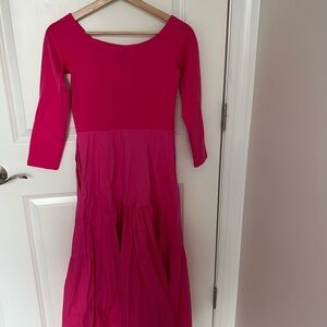 Elegant Pink Women's Dress